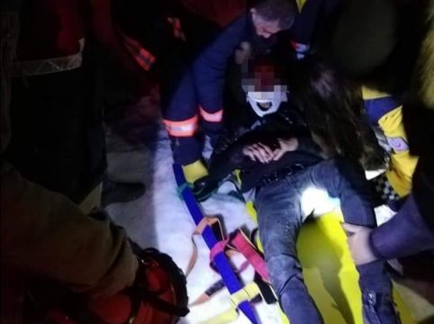 Doğanşehir'de Trafik Kazası 2 Yaralı