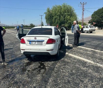 Doğanşehir’de Trafik Kazası 6 Yaralı